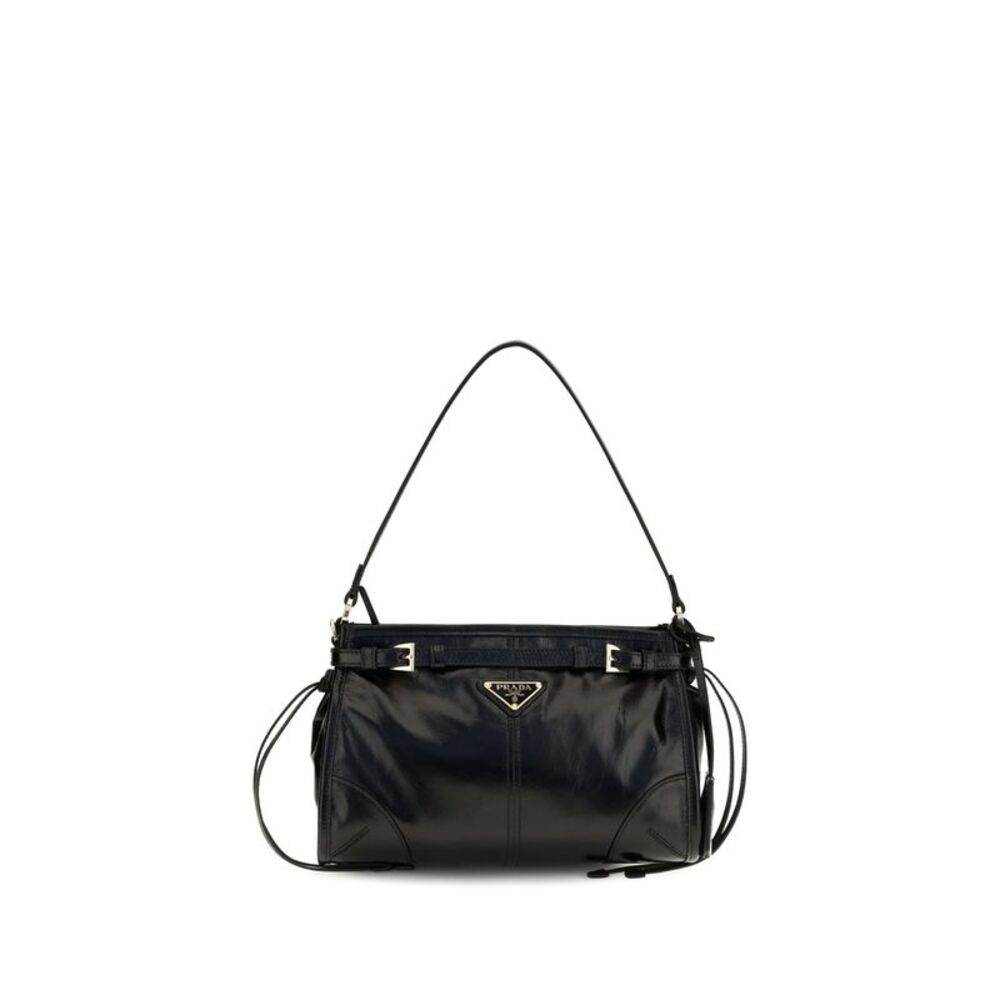 Prada Women Small Bonnie Handbag In Leather